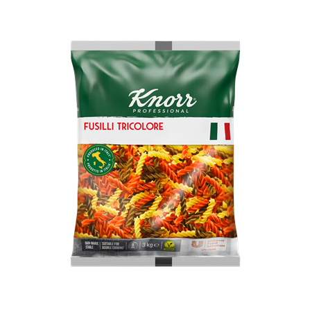 Fusilli Tricolore (Świderki w 3 kolorach) Knorr 3 kg
